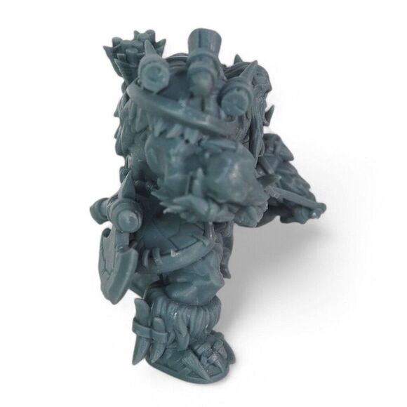 Orc Ranger with Bear Mini Miniature 3D Resin Print DnD Figure Unpainted - Picture 4 of 5